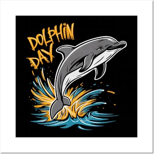 Dolphin Day Posters and Art